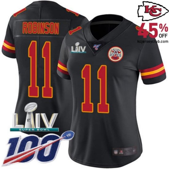 Demarcus Robinson #11 Chiefs Black Vintage Jersey - A Valuable Item for Women Collectors! 2020 Design