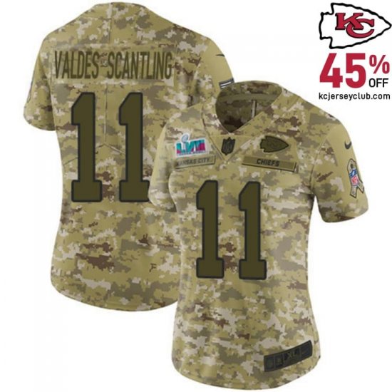 Get Your Hands on the Distinctive Marquez Valdes-Scantling #11 Chiefs Camo Jersey - A Must-Have for Women Fanatics! 2018 Model