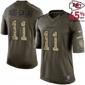 Own the Cool and Trendy Marquez Valdes-Scantling #11 Chiefs Green Men's Jersey - A Hit Among Youth Male Followers! 2015 Edition