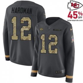 Mecole Hardman #12 Chiefs Anthracite Commemorative Jersey - A Keepsake for Women Admirers in 2025!