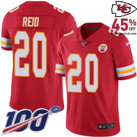 End the Losing Streak of Kansas\'s Team with the Justin Reid #20 Kansas\'s Chiefs Red Streak-Breaking Jersey for Men in 2025