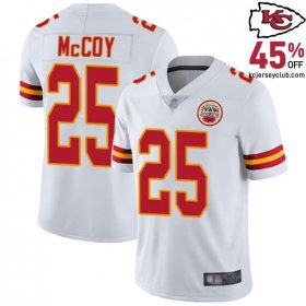 Chosen by Kansas's Passionate Fans - LeSean McCoy #25 Kansas's Popular Chiefs White Fan-Voted Jersey for Men in 2025