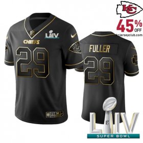 Make Every Moment Special in Kansas with the Kendall Fuller #29 Kansas's Special Chiefs Black Golden Event Commemorative Jersey for Men in 2020
