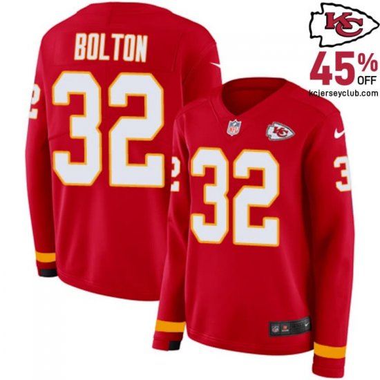 Secure a Piece of Sporting History: Nick Bolton #32 Kansas\'s Chiefs Red Limited Edition Heritage Treasure Jersey Perfect for Women Collections