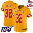 Forge Community Bonds: Nick Bolton #32 Kansas's Chiefs Gold Fan Unity and Friendship Jersey for Women in 2025