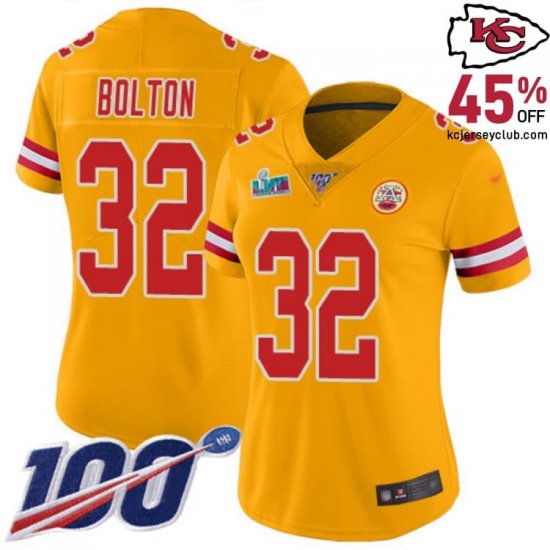 Forge Community Bonds: Nick Bolton #32 Kansas\'s Chiefs Gold Fan Unity and Friendship Jersey for Women in 2025