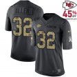 Craft Your Distinct Identity: Marcus Allen #32 Kansas's Chiefs Black Personalized Signature Jersey for Men in 2016