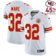 Keep the Legends' Memories Vivid: Spencer Ware #32 Kansas's Chiefs White Memorial Tribute of Honor Jersey Remembering Men's Greats Fondly in 2025
