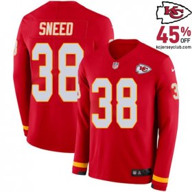L'Jarius Sneed #38 Chiefs Red Christmas Jersey - Spread Holiday Cheer for Youth! 2025 Version