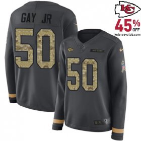 Willie Gay Jr #50 Chiefs Anthracite Alternate Jersey - An Excellent Gift Option for Women Fans! 2025 Version