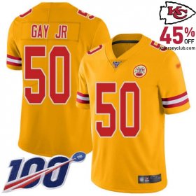 Grab the Outstanding Willie Gay Jr #50 Chiefs Gold All-Star Jersey - For Men's Finest Players' Fans! 2025 Release