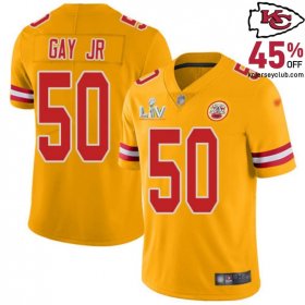 Willie Gay Jr #50 Chiefs Gold Heritage Classic Jersey - A Timeless Rivalry Moment for Men! 2025 Make