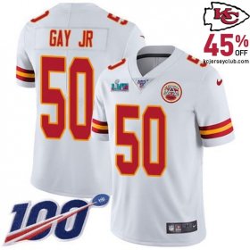Willie Gay Jr #50 Chiefs White Women's Fashionable Jersey - A Stylish Selection for Men Female Fans! 2025 Release