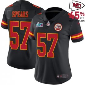 The Rising Orlando Brown Jr. #57 Chiefs Black Brown Rising Star Jersey - For Women's Future Talents in 2025!