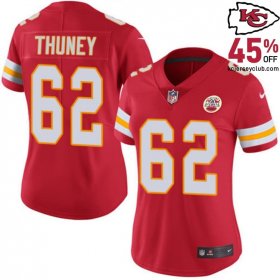 Joe Thuney #62 Chiefs Red Kids Jersey - Get the Young Women Fans in the Spirit in 2025