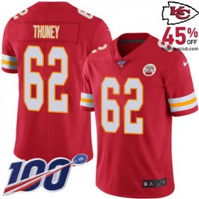 Joe Thuney #62 Chiefs Red Women's Jersey: Fashionable and Feminine for Youth Female Fans in 2025