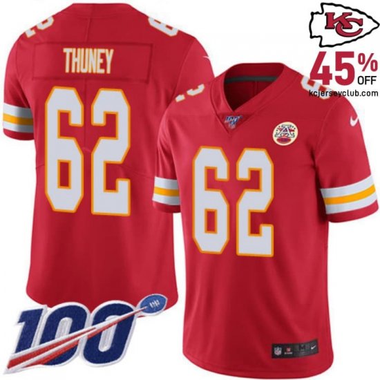 Joe Thuney #62 Chiefs Red Women\'s Jersey: Fashionable and Feminine for Youth Female Fans in 2025