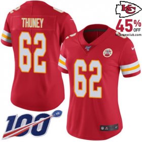 Keep the Tradition Alive with Traditional Joe Thuney #62 Chiefs Red Heritage Jersey for Women in 2025