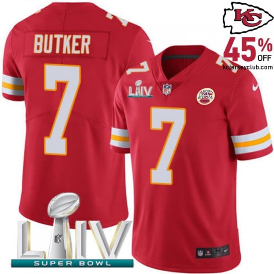 Celebrate Diversity with Harrison Butker #7 Chiefs Red Pride Jersey for Men in 2020