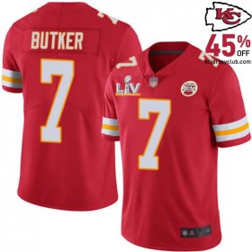 Conquer Away Games with Harrison Butker #7 Chiefs Red Visitor Jersey for Youth in 2025
