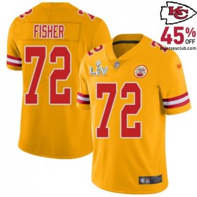 Stand Out in Style with Eric Fisher #72 Chiefs Gold Signature Series Jersey for Men in 2025