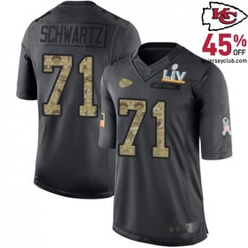 Stay in Style with the Trendy Mitchell Schwartz #71 Chiefs Black Jersey - Upgrade Your Fan Gear in 2016