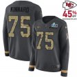 Celebrate Women's Milestones with the Darian Kinnard #75 Chiefs Anthracite Anniversary Jersey in 2025