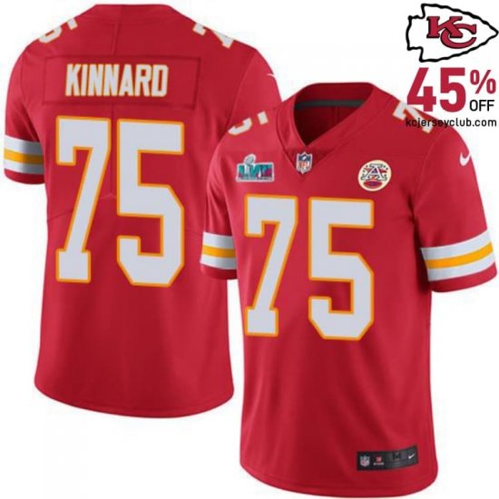 Spread Holiday Joy with the Darian Kinnard #75 Chiefs Red Christmas Special Jersey for Youth in 2025