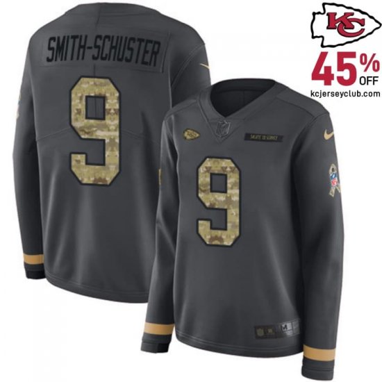 Unite Kansas\'s Women Fan Community with the JuJu Smith #9 Kansas\'s Inclusive Chiefs Anthracite Community Jersey in 2025