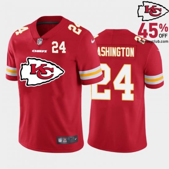 Make Every Moment Special in Kansas with the DeAndre Washington #24 Kansas\'s Special Chiefs Red Event Commemorative Jersey for Men in 2025